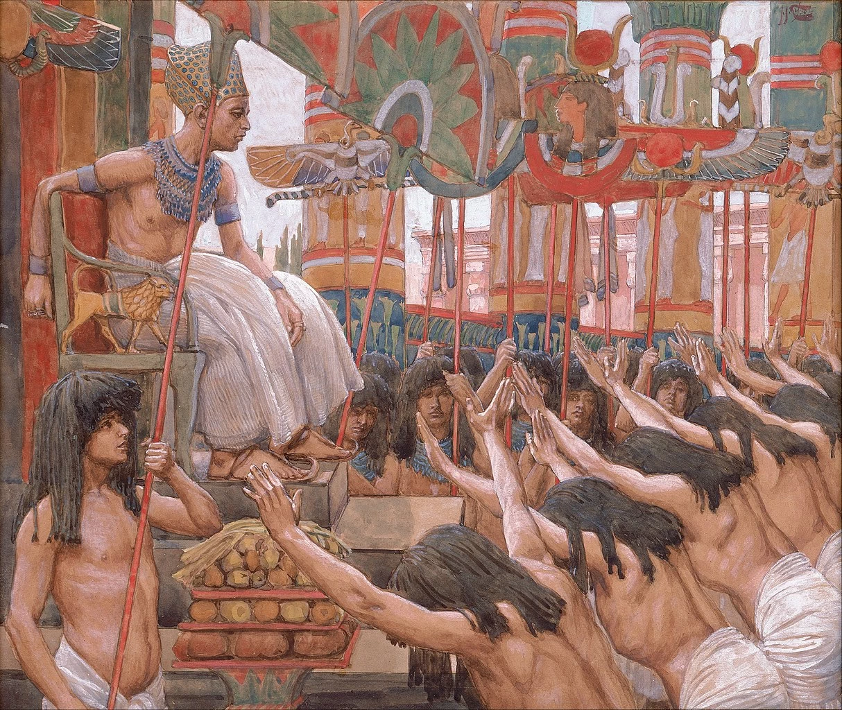 James Tissot - 123, L'Antico testamento. Giuseppe dimora in Egitto, 1806, 1902, The Jewish Museum, New York